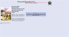 Desktop Screenshot of hhandco.com