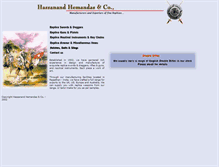 Tablet Screenshot of hhandco.com